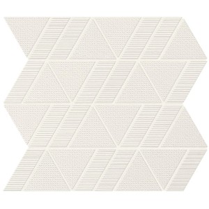 ATLAS CONCORDE APLOMB WHITE MOSAICO TRIANGLE MATT 31.5X30.5