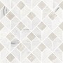 SANT'AGOSTINO CERAMICHE TIMEWOOD FLIP WHITE 29X29 MOSAIC
