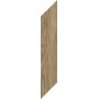 SANT'AGOSTINO CERAMICHE SUNWOOD CHEVRON CARAMEL NATURALE 9.4X49 RECTIFIED - 9MM