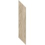 SANT'AGOSTINO CERAMICHE SUNWOOD CHEVRON ALMOND NATURALE 9.4X49 Rectified - 9MM