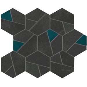 ATLAS CONCORDE BOOST TARMAC MOSAICO HEX JADE 25X28.5