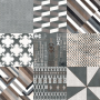 MUTINA AZULEJ COMBINATION NERO 20X20 RETT