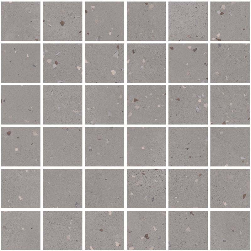 SANT'AGOSTINO CERAMICHE DECONCRETE MOSAICO DE-MICRO GREY 30X30 RETTIFICATO