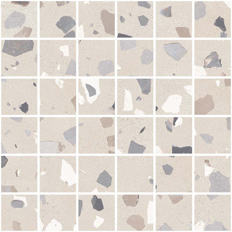 SANT'AGOSTINO CERAMICHE DECONCRETE MOSAICO DE-MEDIUM SAND 30X30 RETTIFICATO