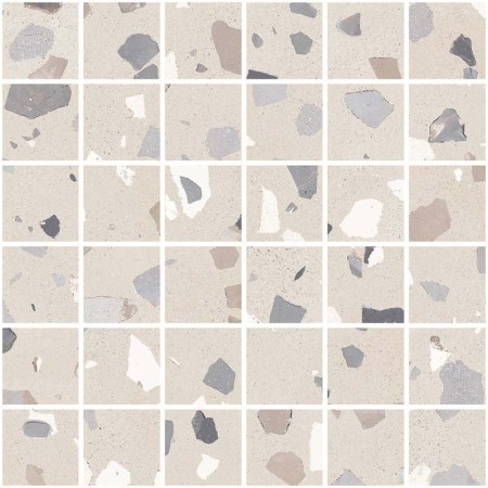 SANT'AGOSTINO CERAMICHE DECONCRETE MOSAICO DE-MEDIUM SAND 30X30 RECTIFIED