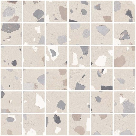 SANT'AGOSTINO CERAMICHE DECONCRETE MOSAICO DE-MEDIUM SAND 30X30 RETTIFICATO