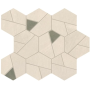 ATLAS CONCORDE BOOST PRO IVORY MOSAICO HEX OLIVE 25X28.5