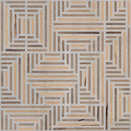SANT'AGOSTINO CERAMICHE FORM MAZE NATURAL 90X90 Rectified 10MM