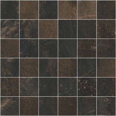 SANT'AGOSTINO CERAMICHE OXIDART MOSAICO BLACK NATURAL 30X30 RETTIFICATO