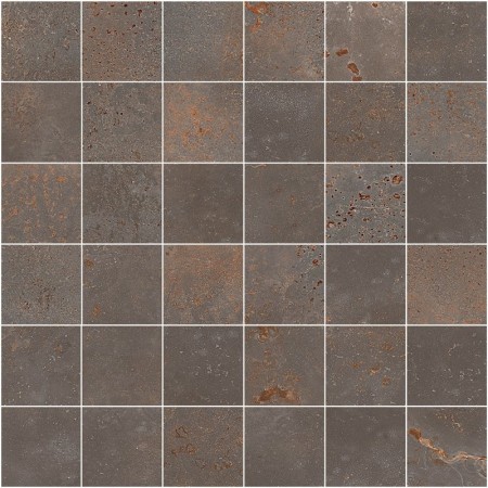 SANT'AGOSTINO CERAMICHE OXIDART MOSAICO IRON NATURAL 30X30 Rectified