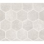 SANT'AGOSTINO CERAMICHE OXIDART HEXAGON SILVER NATURAL 26X30 Rectified