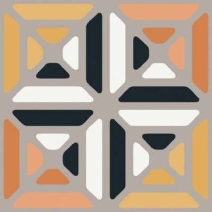 SANT'AGOSTINO CERAMICHE FUN SUMMER 02 NATURAL 20X20 RECTIFIED