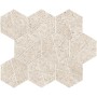ATLAS CONCORDE BOOST STONE WHITE MOSAICO HEX 25X28.5