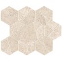 ATLAS CONCORDE BOOST STONE IVORY MOSAICO HEX 25X28.5