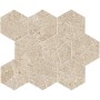 ATLAS CONCORDE BOOST STONE CREAM MOSAICO HEX 25X28.5