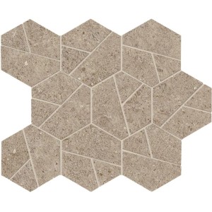 ATLAS CONCORDE BOOST STONE CLAY MOSAICO HEX 25X28.5