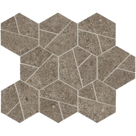 ATLAS CONCORDE BOOST STONE TAUPE MOSAICO HEX 25X28.5