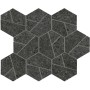 ATLAS CONCORDE BOOST STONE TARMAC MOSAICO HEX 25X28.5