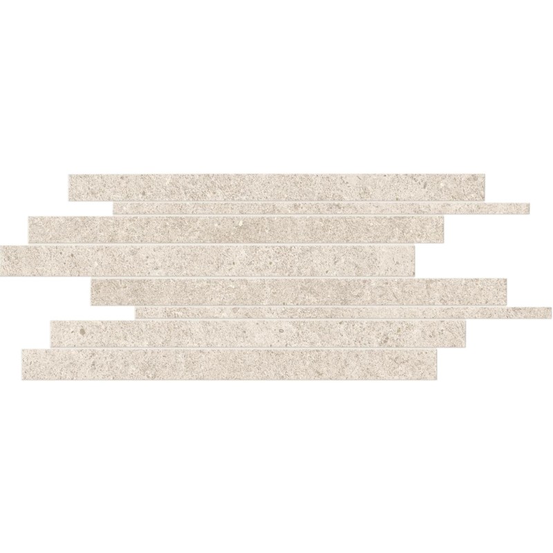 ATLAS CONCORDE BOOST STONE WHITE MOSAICO BRICK 30X60