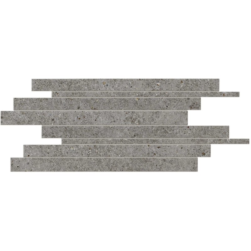 ATLAS CONCORDE BOOST STONE SMOKE MOSAICO BRICK 30X60