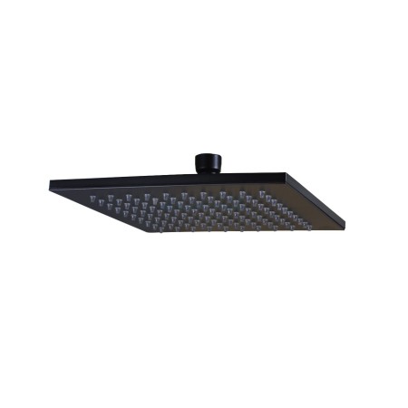 PAFFONI SOFFIONE SYNCRO 20X20 MATTE BLACK