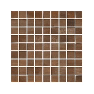 TUSCANIA CERAMICA LE LEGHE MOSAICO BRONZO 30X30