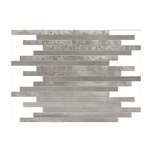 TUSCANIA CERAMICA LE LEGHE MOSAICO ASIMMETRICO PLATINO 30X30