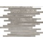 TUSCANIA CERAMICA LE LEGHE MOSAICO ASIMMETRICO PLATINO 30X30