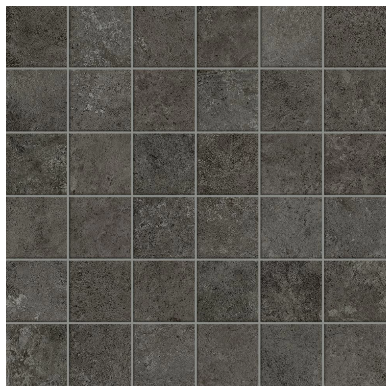 ATLAS CONCORDE CODEC ANTHRACITE MOSAICO MATT 30X30 RETTIFICATO