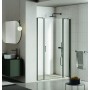 AGHA SELFIE 1 SWING DOOR + FIXED SIDE NICHE H 200 CM THICKNESS 6MM