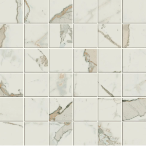 ATLAS CONCORDE EXIGO CALACATTA MATT MOSAICO 30X30 Rectified