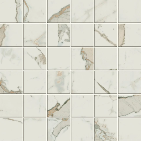 ATLAS CONCORDE EXIGO CALACATTA MATT MOSAICO 30X30 Rectified