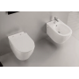 FISSORE.com SKY SET VASO + BIDET SOSPESO CON BRIDA COMPRESO SEDILE SOFT CLOSE