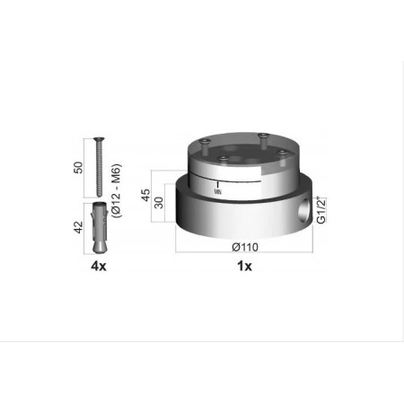 PAFFONI BUILT-IN PART LIG030