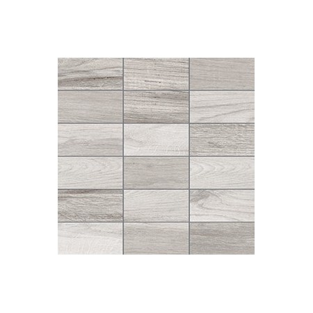 TUSCANIA CERAMICA NORTH WIND MOSAICO STRIPE GREY 30X30