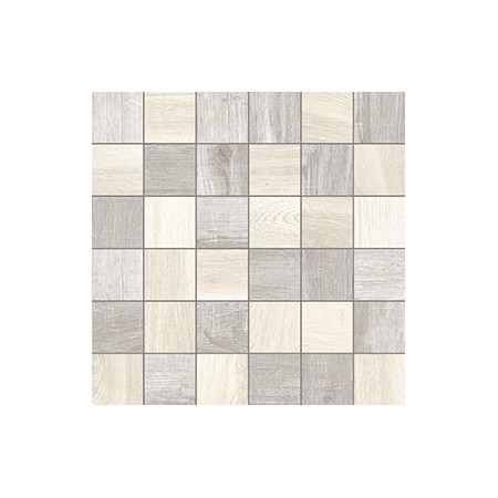 TUSCANIA CERAMICA NORTH WIND MOSAICO MIX IVORY/GREY 30X30