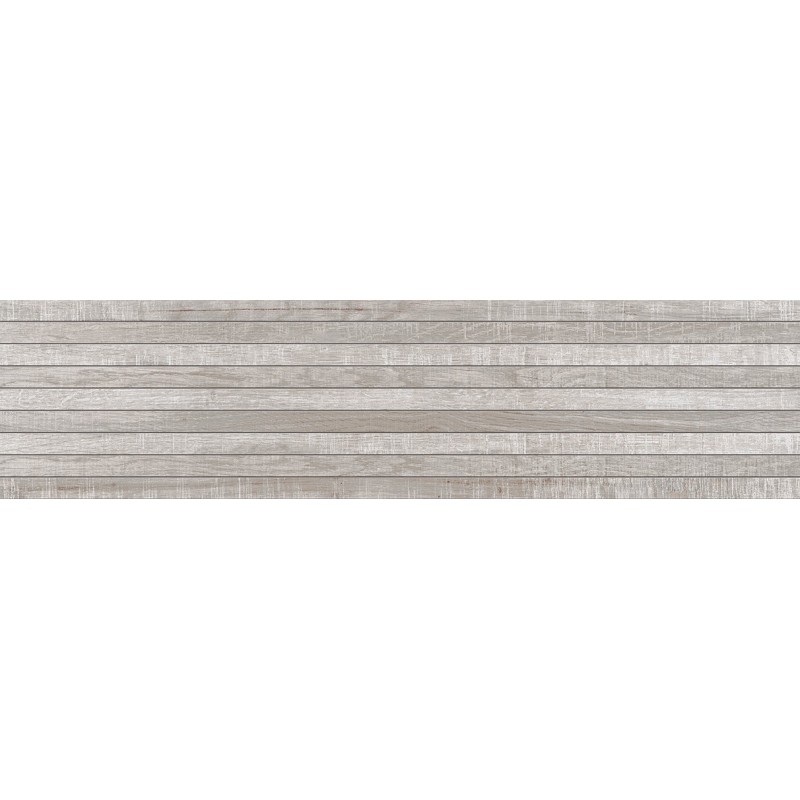 TUSCANIA CERAMICA NORTH WIND TEAK GREY 30,4X122,2