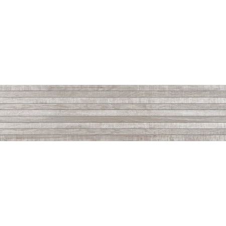 TUSCANIA CERAMICA NORTH WIND TEAK GREY 30.4X122.2