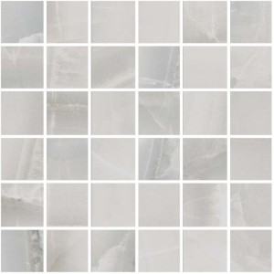 SANT'AGOSTINO CERAMICHE AKOYA MOSAICO SILVER 30X30 Rectified