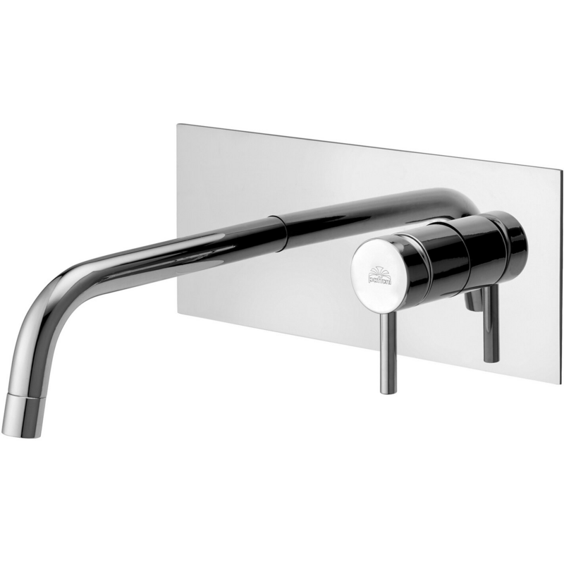 PAFFONI LIGHT MISCELATORE INCASSO LAVABO L. 17,8 CM C/PIASTRA