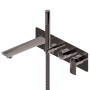 NEWFORM DELTA ZERO WALL-MOUNTED BATHTUB GROUP (BUILT-IN) WITH DIVERTER, SPOUT, AND SHOWER SET