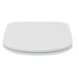 IDEAL STANDARD ILIFE A SLOW-CLOSING SEAT SLIM ONLY FOR WALL-DETACHED WHITE TOILET BOWL