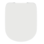 IDEAL STANDARD ILIFE A SLOW-CLOSING SEAT SLIM ONLY FOR WALL-DETACHED WHITE TOILET BOWL