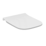 IDEAL STANDARD ILIFE A SLIM SLOW-CLOSING SEAT FOR WALL-HUNG AND BACK-TO-WALL TOILET WHITE