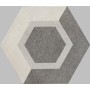 RAGNO CERAMICHE REWIND DECORO GEOMETRICO VANILLA 21x18.2
