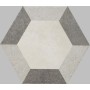 RAGNO CERAMICHE REWIND DECORO GEOMETRICO VANILLA 21x18.2