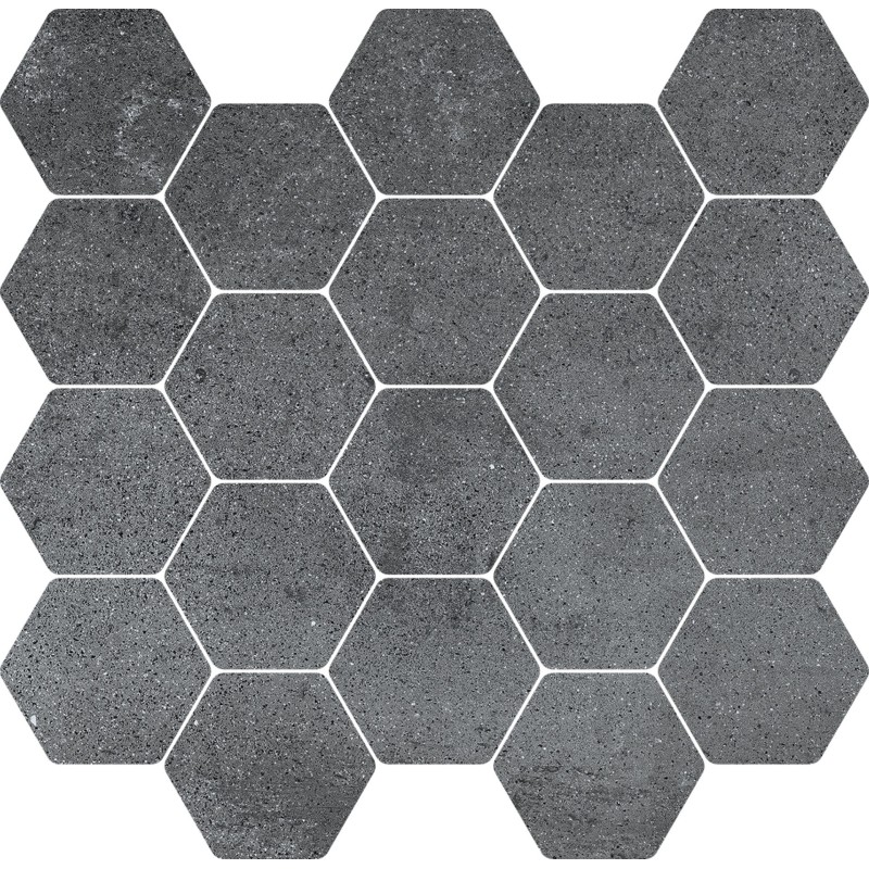 RAGNO CERAMICHE CLAYTON DARK GREY MOSAICO 30,3X30,3 RETT.