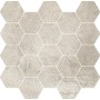RAGNO CERAMICHE CLAYTON NUDE MOSAICO 30,3X30,3 RETT.