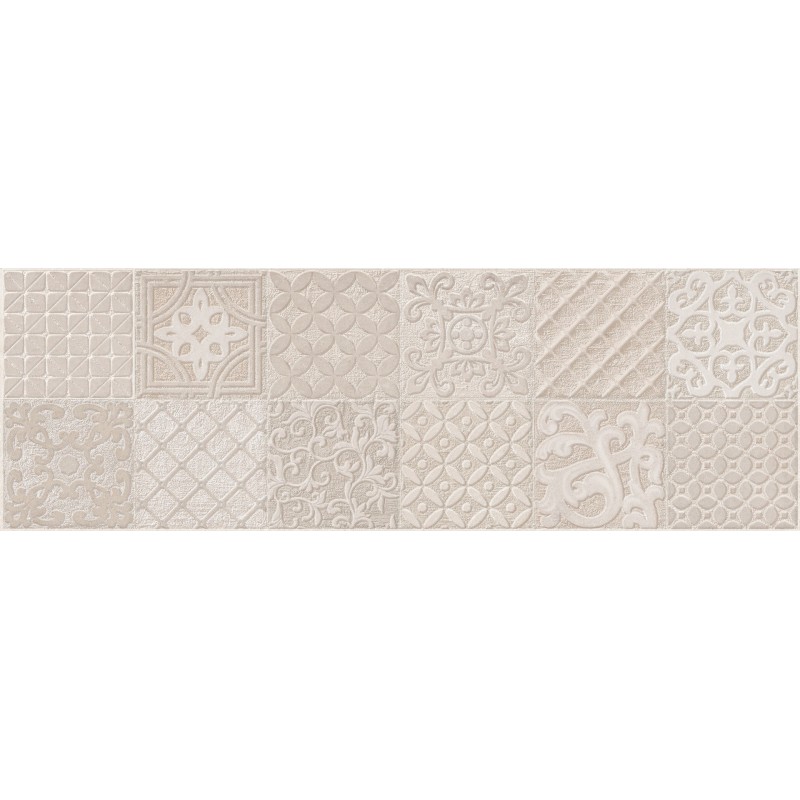 RAGNO CERAMICHE CREEK WALL STRUTTURA 3D CARVING AVORIO 25X76