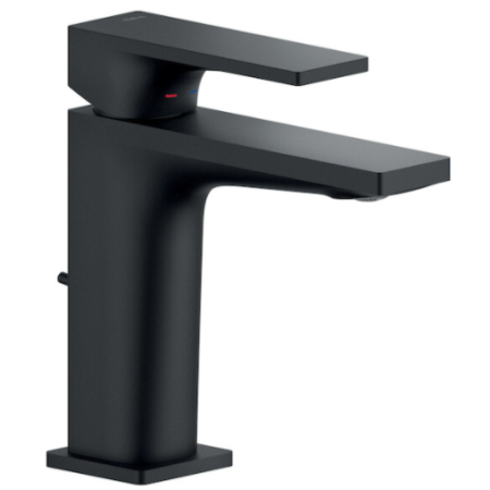 NOBILI SEVEN FAUCET MIXER WITH AUTOMATIC DRAIN MATTE BLACK